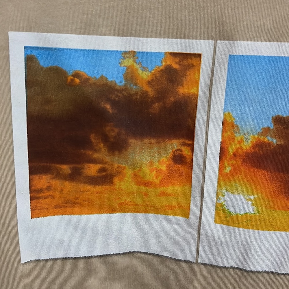 Polaroid graphic short sleeve tee shirt women’s peach size 2X NEW - Picture 7 of 8